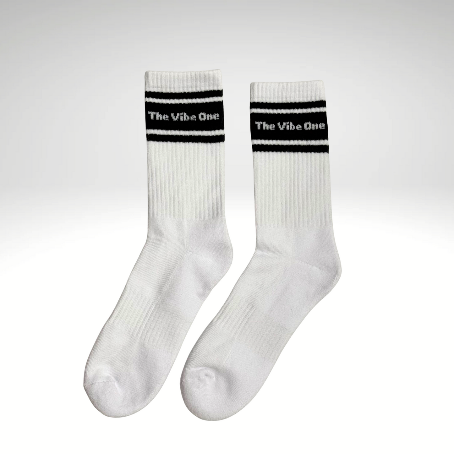 TheVibeOne Socks White