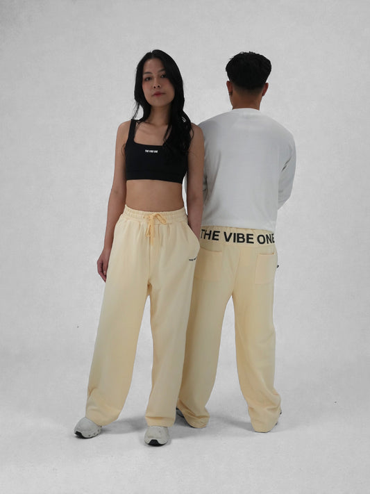 TVO Signature Sweatpants - Cream