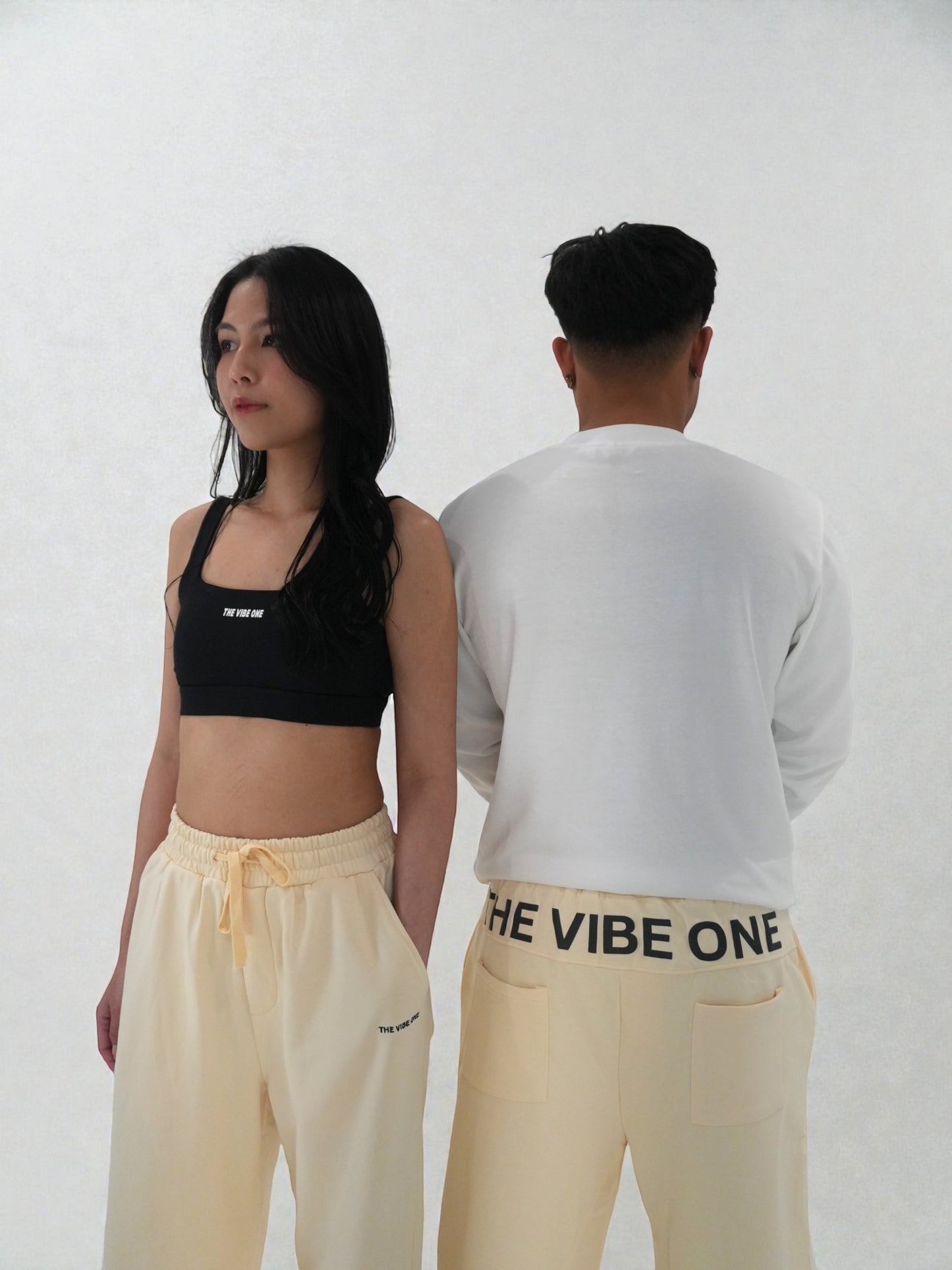 TVO Signature Sweatpants - Cream