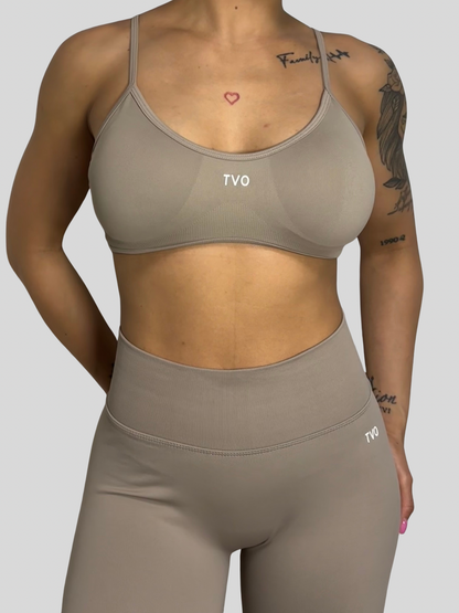 TVO Sculpt Bra - Brown