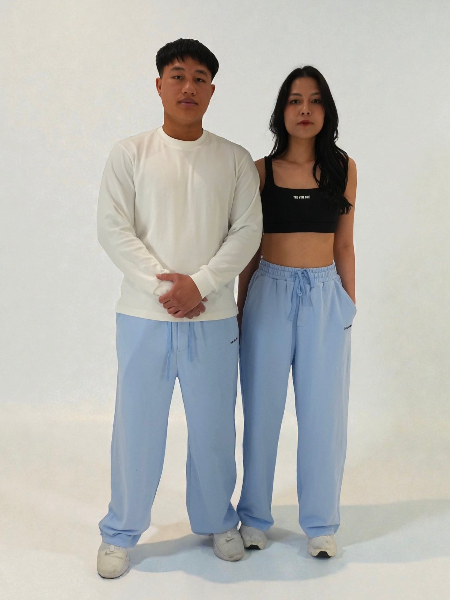 TVO Signature Sweatpants - Baby Blue