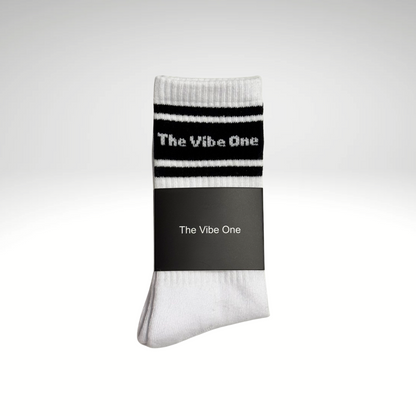 TheVibeOne Socks White