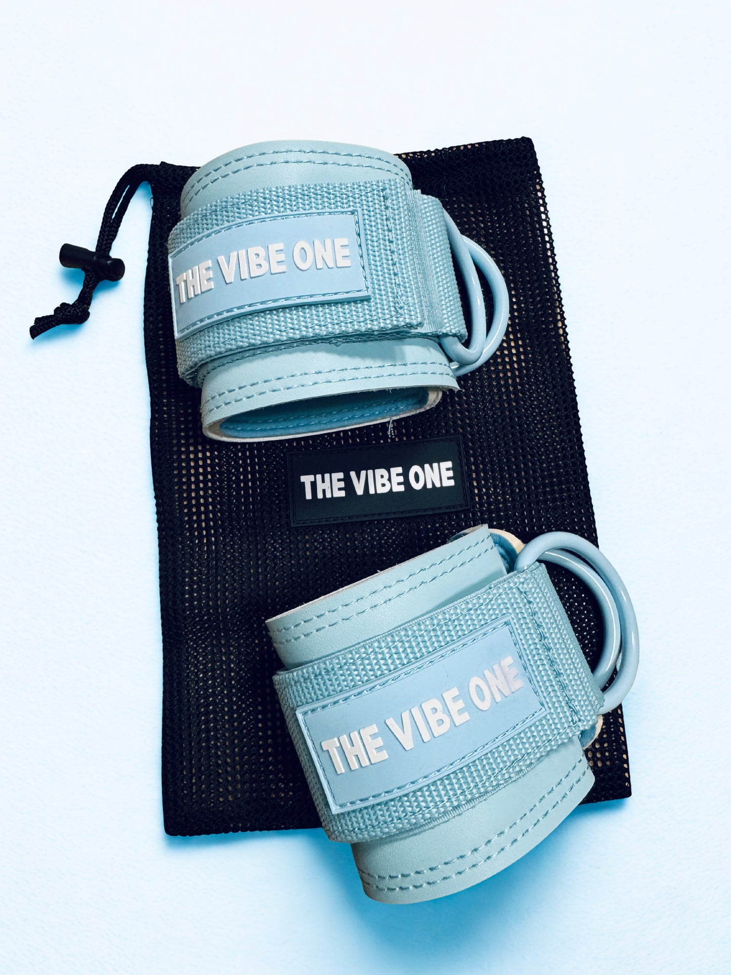 Ankle Straps - Baby Blue