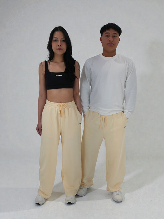 TVO Signature Sweatpants - Cream