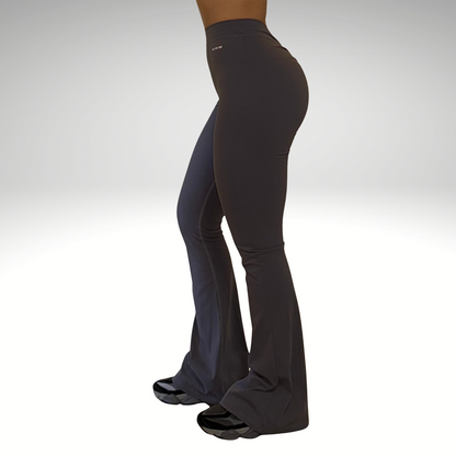 V Shape Scrunch Flare Grey