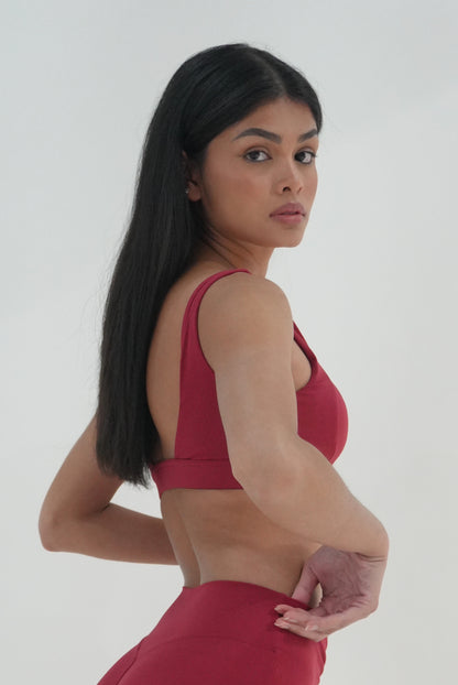 Luxe Flow Collection Top - Red