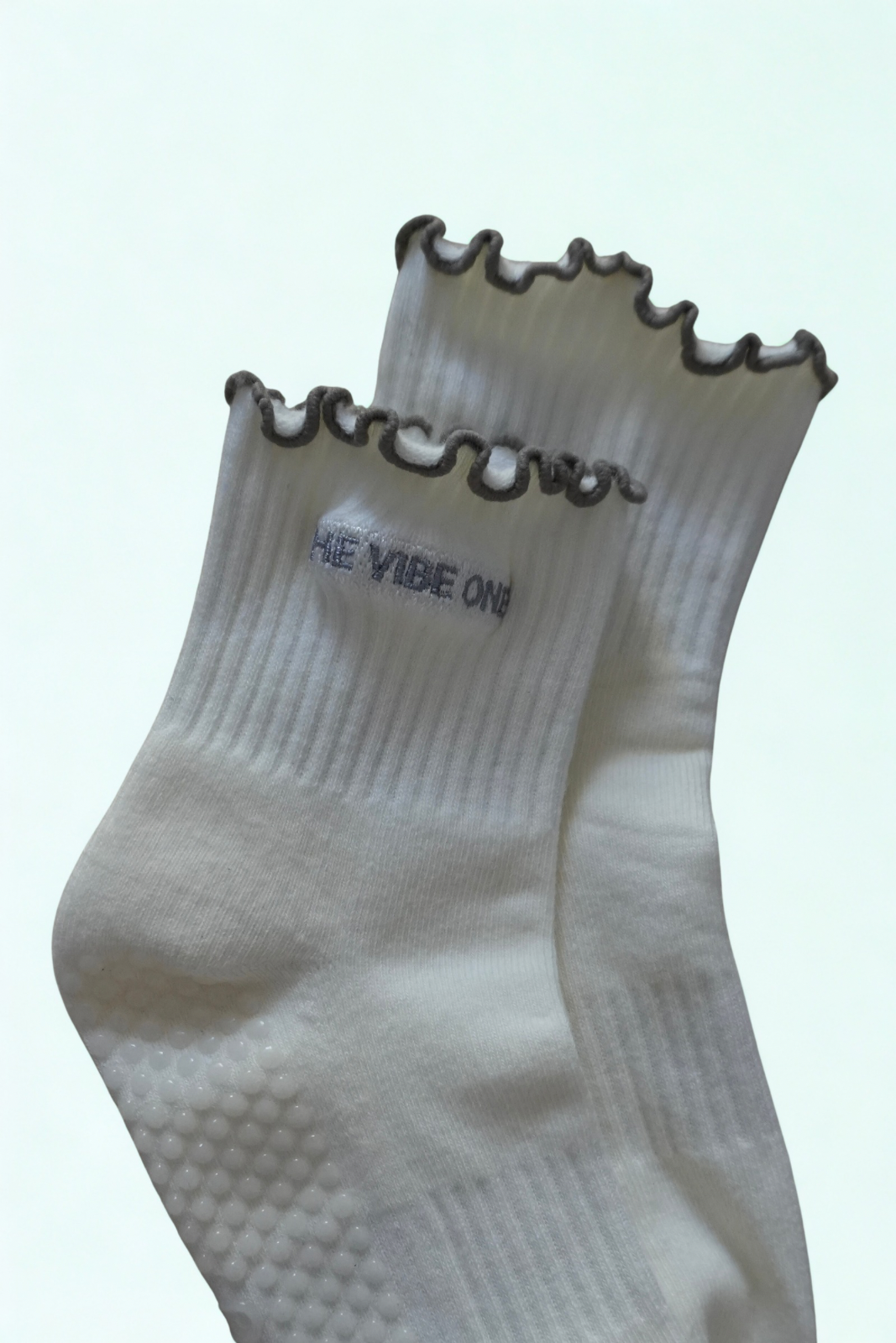 Pilates Socks - Cream