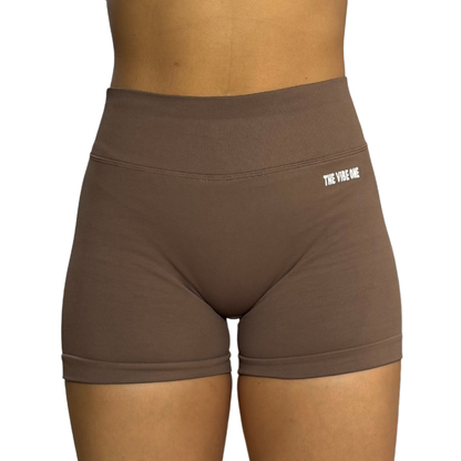 Lift Scrunch V Back Short - Brown