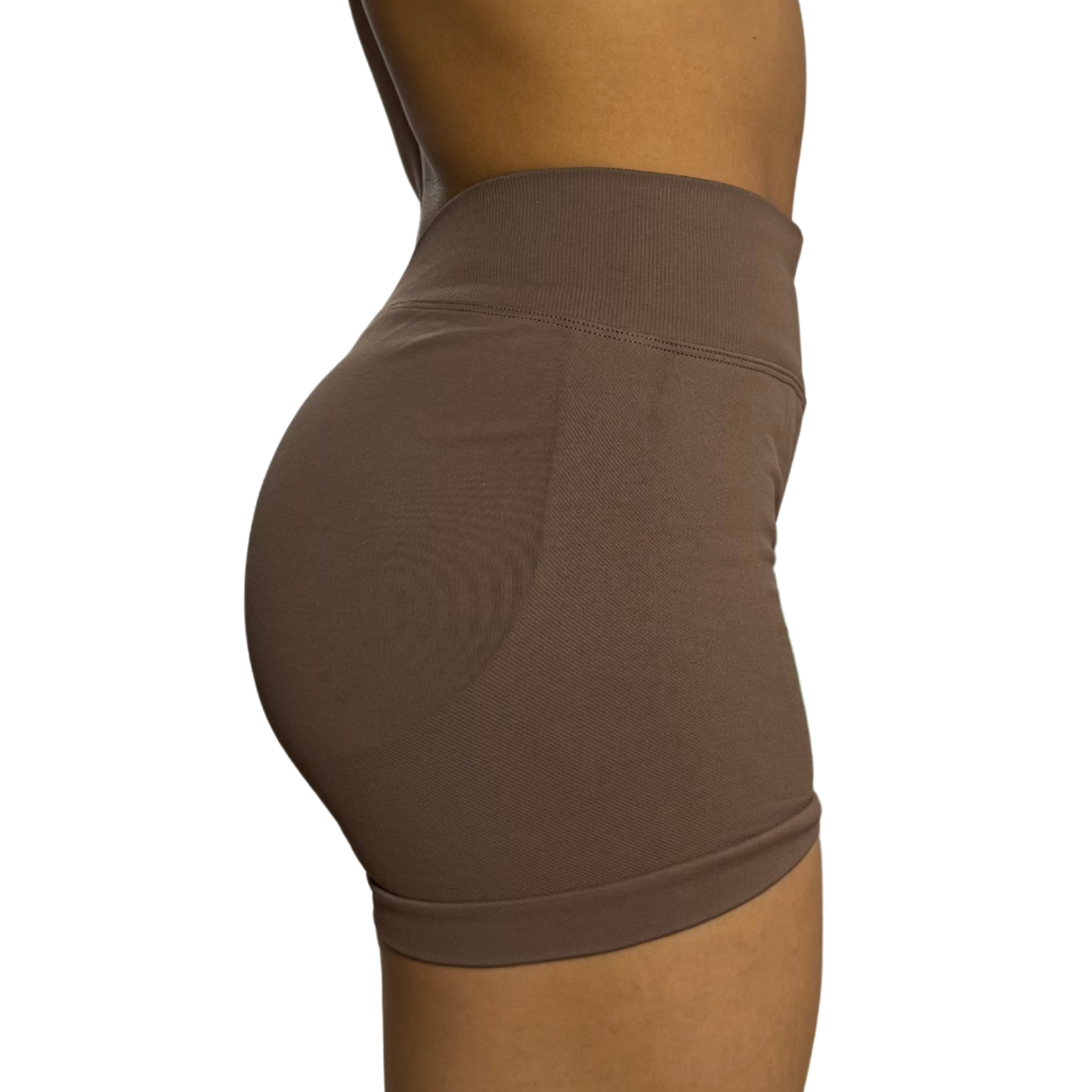 Lift Scrunch V Back Short - Brown